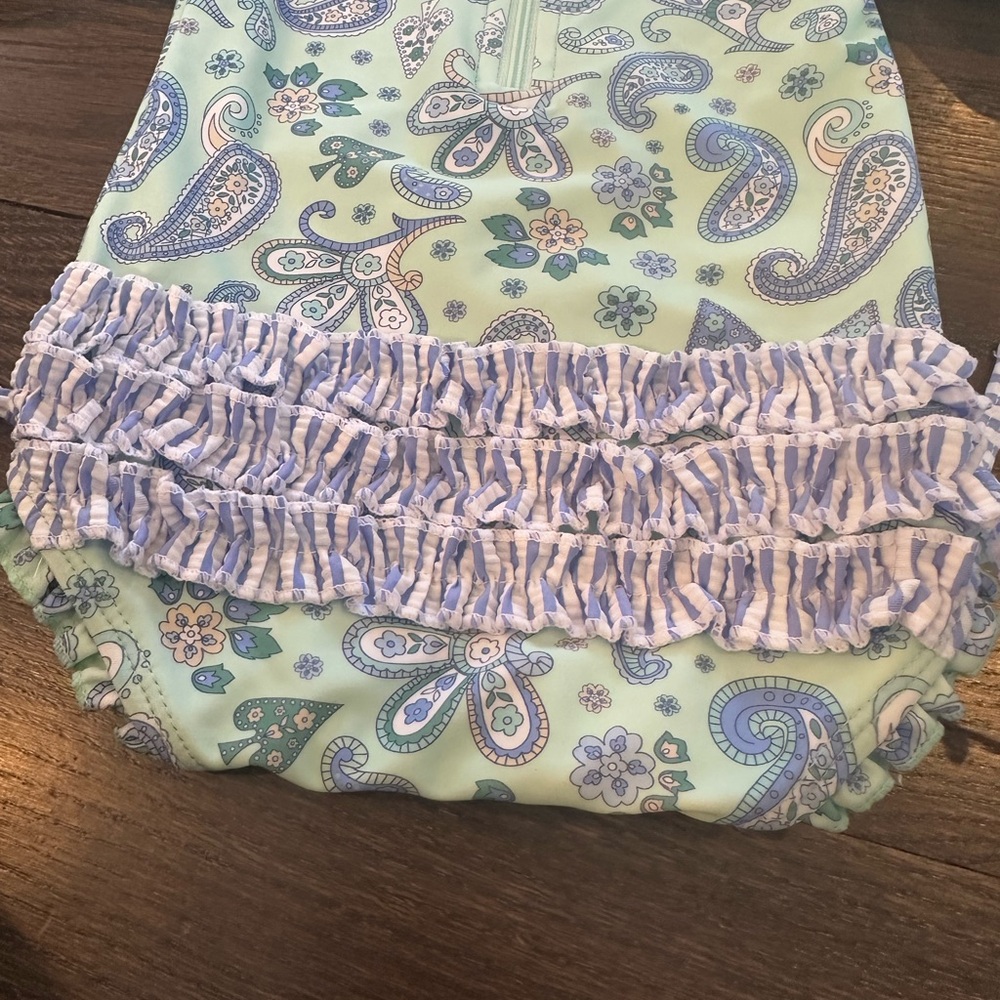 3-6 Month Ruffle Butts Swimsuit - Picture 8 of 8